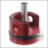 FPS Softair V2 Cylinder Head, lange Ausführung (TC60E) -mit Pad in rot / 80°-