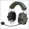 Begadi HS1 Headset, Komplettset mit Bügel & Helm Montage - olive