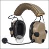 Begadi HS1 Headset, Komplettset mit Bügel & Helm Montage - TAN