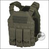 Begadi Plattenträger "LIGHTWEIGHT" (Set inklusive SAPI Dummys), olive - Größe XL
