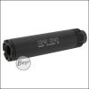 Begadi "HPS 6BB" Aluminium Silencer mit 14mm CCW Gewinde, schwarz