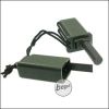 BE-X Feuerstahl mit Zunderbox – Feuerquelle für Airsoft, Outdoor & Milsim, olive