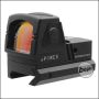 xFORCE XFR02 / XR020 Solar Micro Red Dot (19mm) mit 2 Montagen & Killflash (Shock-Proof)