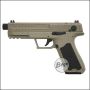 Cyma CM.127A "Gen 5.5" AEP mit Begadi CORE EFCS/Mosfet, CNC HopUp, CNC Lager, 6.03mm Tuninglauf, CNC ARL  - 14mm CCW, (Reddot ready) -TAN- < 0,5 J.