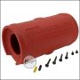 Interchangeable sleeve for Begadi Frag Grenade "High Capacity", 180 BBs -red-
