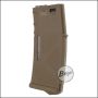 Arcturus M4 / M16 Kunststoff Midcap Magazin, mit Sichtfenster & einstellbarer Kapazität (30 / 130 BBs) -Dark TAN / FDE-