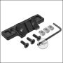 Begadi 45° Offset Montage für B300 & B600 Dummy Light, Keymod & M-LOK Version (kurz)