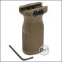 Begadi "BSG" Front Griff für Picatinny Rails, lange Version (Nylon Fiber) -TAN-