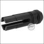 Begadi Lightweight Flashhider "SFR", aus Aluminium, mit 14mm CCW Gewinde -schwarz-