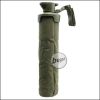 BEGADI BB bottle "Soft", low noise, with belt / Molle mounting (for up to 3000 BBs) -olive-