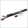 Begadi "AMAX" LiPo Akku 11,1V 1300mAh 25C Slim / AK Single Stick mit Dean & Adapter auf Mini TAM -beige-