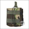 BE-X Open Mag Pouch, single, for G3 / M14 - woodland DPM