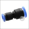 HPA Accessories - 4mm to 6mm hose plug adapter - black/blue