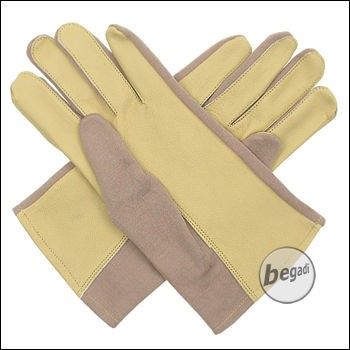 BE-X NOMEX Handschuhe "classic" (short), TAN (100% Polyester) - Gr. XXL