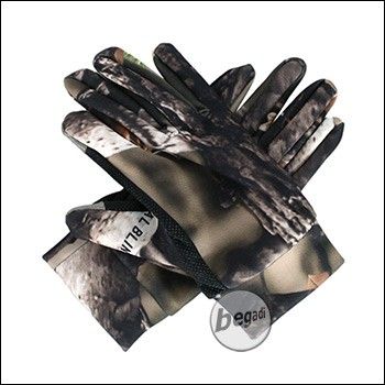 BE-X Scharfschützen Handschuhe "Natural Blind© 3D", braun (100% Polyester) - unisize