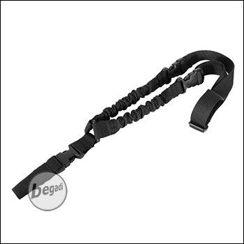 Begadi One Point Rifle Sling / Trageriemen "Deluxe" für Plattenträger - schwarz