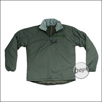BE-X FronTier One Midlayer Kälteschutz Anorak - warm, wasserabweisend & winddicht - olive (100% Polyester) - Gr. XXL