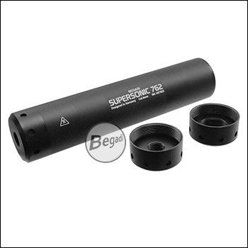 Begadi Supersonic 762 Modular Silencer aus Aluminium - 14mm CCW + CW, 24mm CW