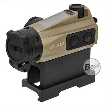 xFORCE XR003 / XTSP Solar Power Red Dot mit 2 Montagen (Shock-Proof) -TAN / perlgold-