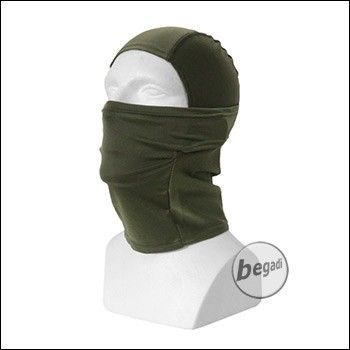 BEGADI Basic Sturmhaube / Balaclava, Einheitsgröße (100% Polyester) -olive-