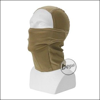 BEGADI Basic Sturmhaube / Balaclava, Einheitsgröße (100% Polyester) -TAN-