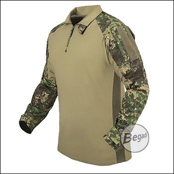 BE-X FronTier One Einsatzfeldhemd / Combat Shirt "UBACS" - Pencott Greenzone (65% Baumwolle CVC) - Gr. 3XL