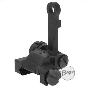 S&T Nylon Fiber Folding Rear Aperture Sight / Ringabsehen