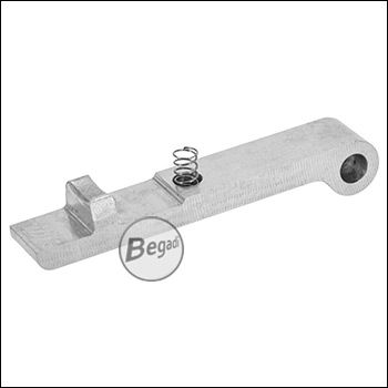 Ersatz CNC Aluminium Hop Up Arm (Lever)  für S&T ST98 - inkl. Feder