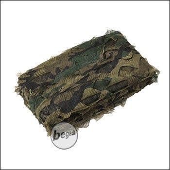 BE-X Stealth GHOST CAMO Tarnnetz, 3x2m (100% Polyester) - grün