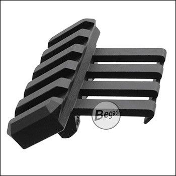 Begadi 21mm Offset Rail 30° aus Aluminium (Low Profile)