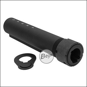 E&C Metall Stock Tube, passend für SMR17, SMR28 & Begadi MOD 25 Sport S-AEG Serie