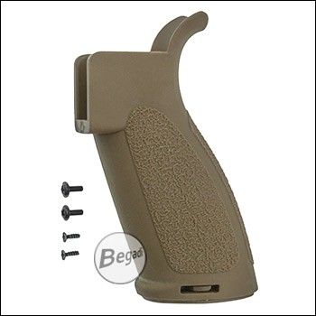 E&C Pistolengriff mit Motorhalter für SMR28 / SMR17 / SMR16 (ohne Finger Tip) -FDE / TAN-