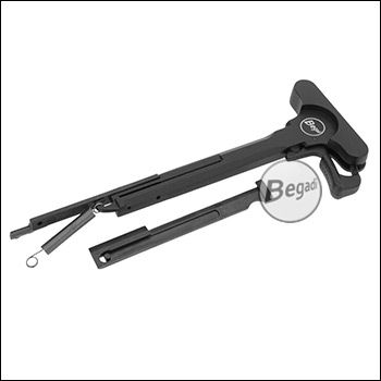 E&C M4 / AR15 / SMR16 (S)AEG Charging Handle aus Metall, ergonomisches Design -schwarz-