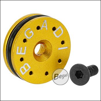 Begadi GBB CNC Aluminium Pistonhead, ventiliert, für Nozzles mit 14.4 – 14.6mm (R17) -goldfarben- (ohne OVP, Outlet)