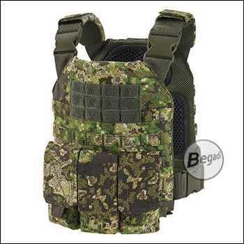 Begadi Plattenträger "LIGHTWEIGHT" (Set inklusive SAPI Dummys), Pencott Greenzone - Größe M