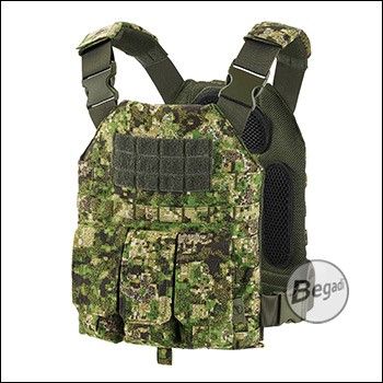 Begadi Plattenträger "LIGHTWEIGHT" (Set inklusive SAPI Dummys), Pencott Greenzone - Größe XL
