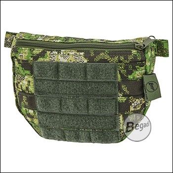 Begadi Plattenträger Front Tasche für Kummerbund / Frontflap, auch mit Belt tragbar,Pencott Greenzone