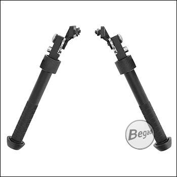 Begadi Tactical Z1 Bipod / Zweibein, Sidemount Edition, mit M-LOK Montage -schwarz-