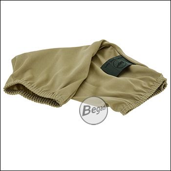 Begadi Universal Brillenschutz / Cover, aus Mikrofaser, für CP1 Schutzbrille und Brillen mit ähnlicher Bauform -TAN-
