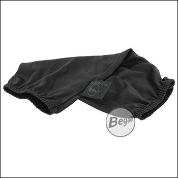 Begadi Universal Brillenschutz / Cover, aus Mikrofaser, für CP1 Schutzbrille und Brillen mit ähnlicher Bauform -schwarz-