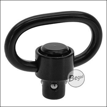 Begadi QD Sling Swivel (ohne Mount), aus Metall, schwarz
