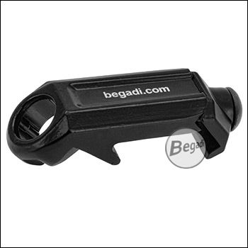 Begadi Metall Sling Mount für Picatinny Rails, kompakte Version -schwarz-