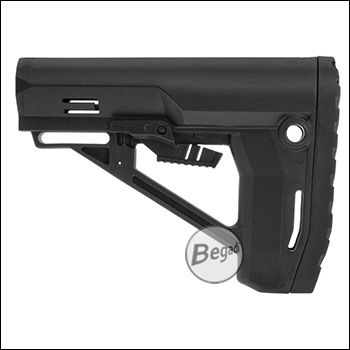 Begadi Lightweight Universal M4 Schaft "Viking", aus nylonverstärktem Polymer - schwarz
