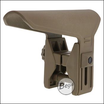 Verstellbare Wangenauflage für Begadi Universal M4 Schaft "Kinsman", aus nylonverstärktem Polymer - TAN