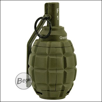 Begadi ECO Granaten Attrappe / Dummy, mit Funktion - "F1 Eastern Block"