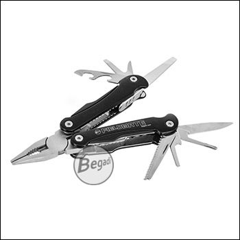 Begadi kompaktes Multitool "FIELDMATE", mit vollwertiger Zange - für Spielfeld & EDC