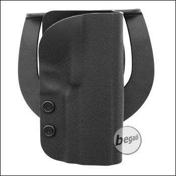 Begadi Kydex Holster für ICS Korth PRS & GBBs von Army Armament, TM HiCapas & KJW KP-08 & KP-11 sowie WE HiCapa