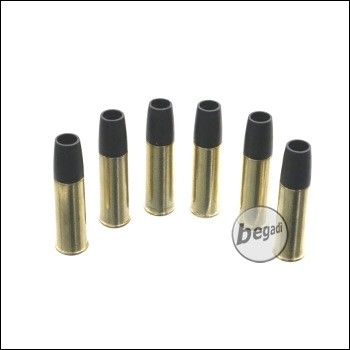 Hülsen für SRC TITAN Revolver, 6er Pack (High Power - normale Ausführung)