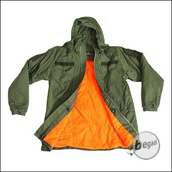 BE-X FronTier One Kälteschutzjacke mit ultraleicht Primaloft Futter, winddicht & wasserabweisend - olive (100% Polyester) - Gr. XXL