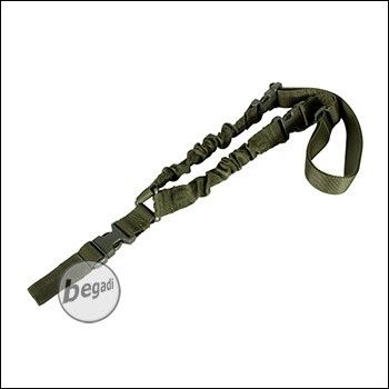 Begadi One Point Rifle Sling / Trageriemen "Deluxe" für Plattenträger - olive